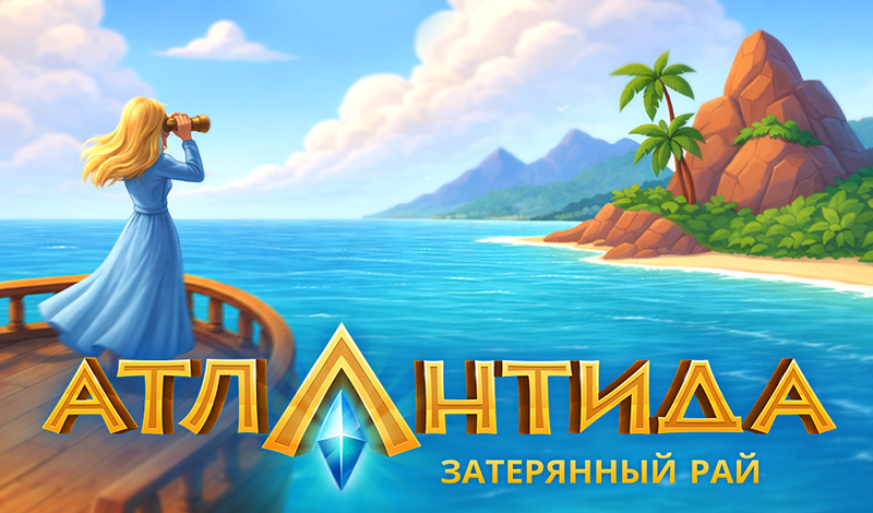 Обложка игры «Атлантида: Затерянный Рай»
