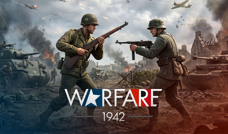 Обложка игры «Warfare 1942»