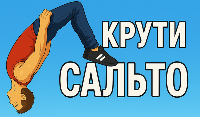 Обложка игры «Крути Сальто»