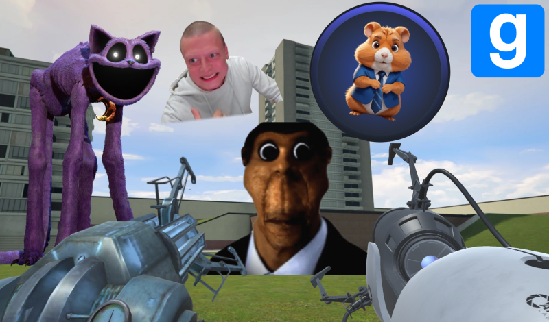 Обложка игры «Nextbots: Sandbox of Memes»
