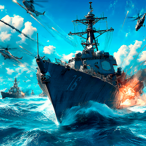 Обложка игры «Force of Warships: Крутые игры стрелялки и шутеры»