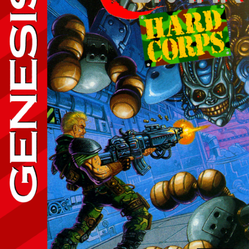 Обложка игры «Contra Hard Corps»