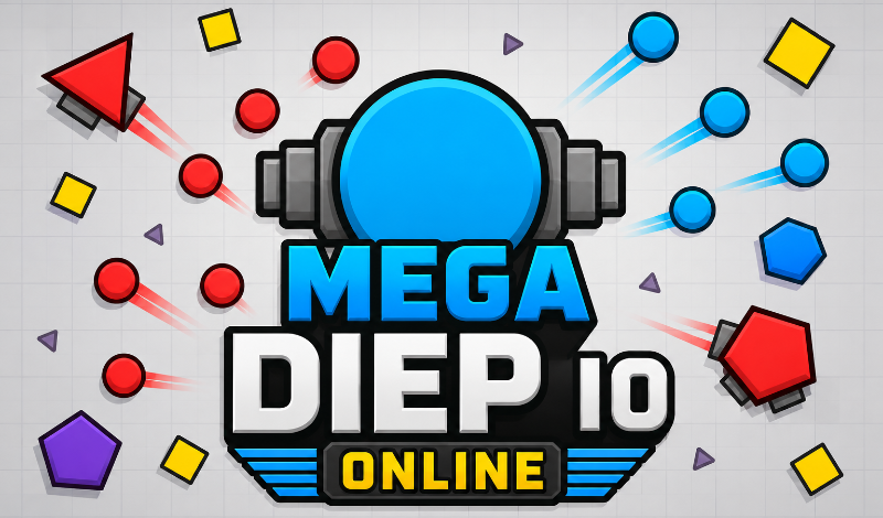 Обложка игры «Mega Diep Io Online»