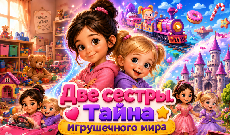 Обложка игры «Две сестры. Тайна игрушечного мира»