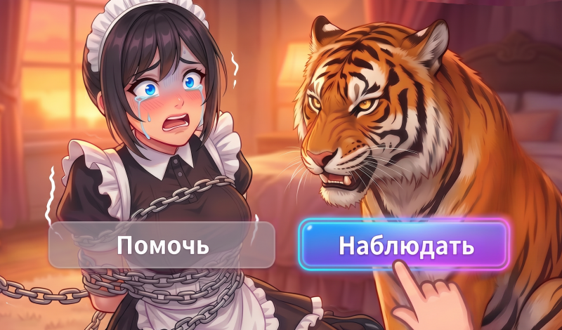 Обложка игры «Переписка с горничной»