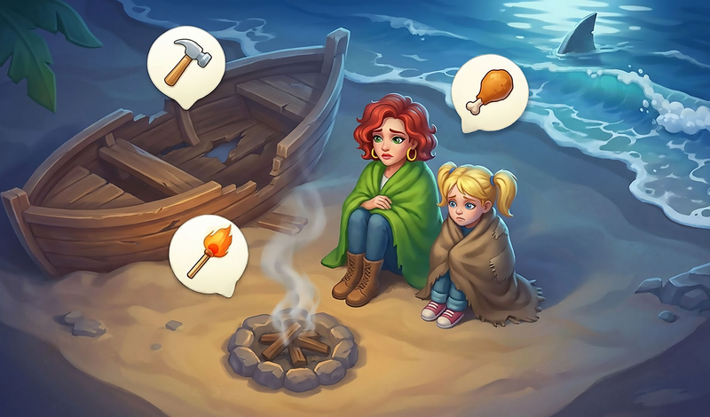 Обложка игры «Остров Слияний»