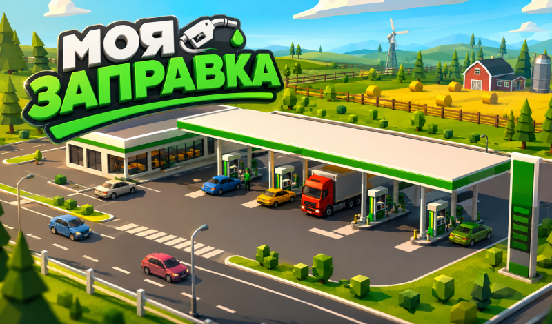 Обложка игры «Моя Заправка»