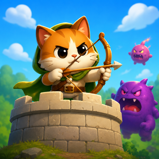 Обложка игры «Catadel: Merge Tower Defense»