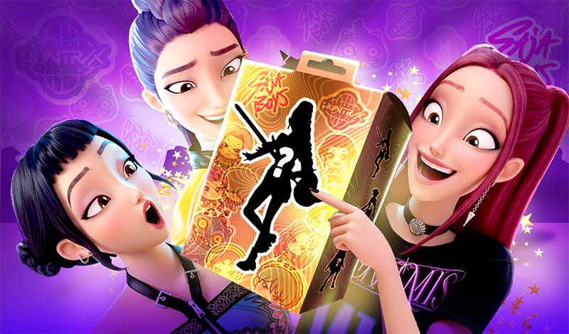 Обложка игры «Кей-поп Охотницы на демонов: Коллекция фигурок!»