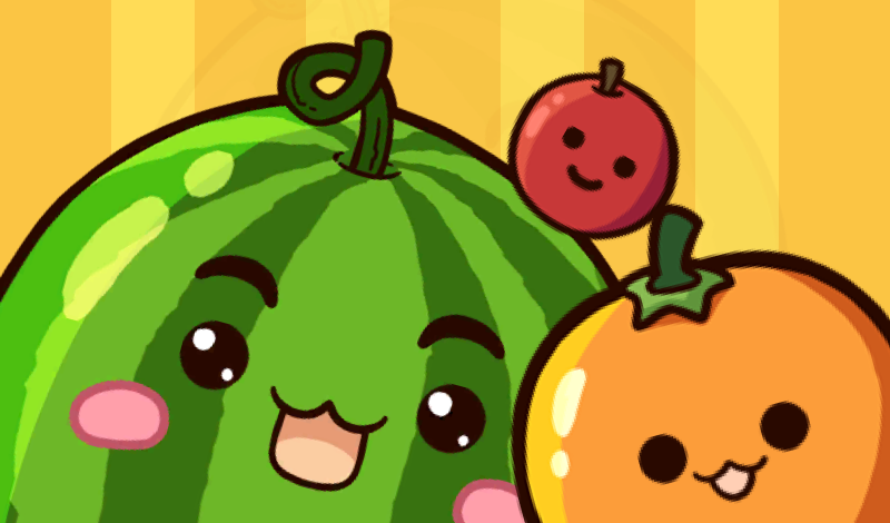 Обложка игры «Учи Ру Фрукты. Гигантский арбуз»
