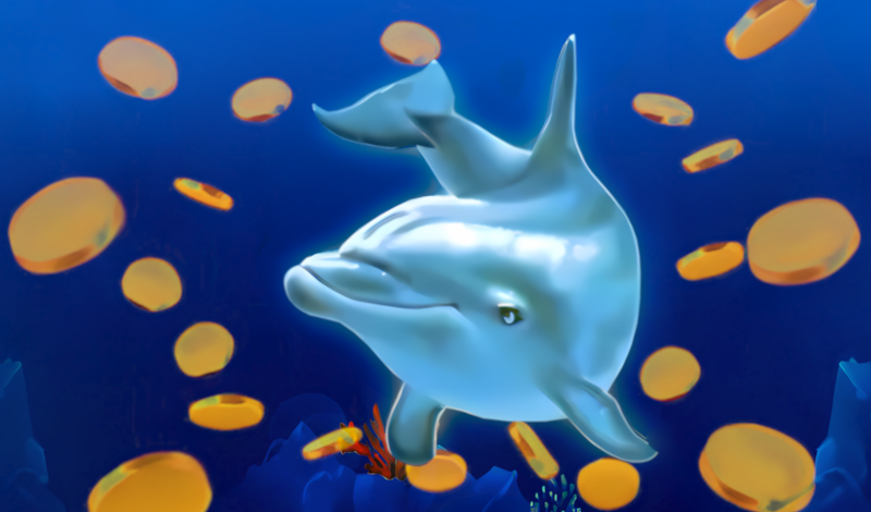 Обложка игры «Истории азарта: slot "Dolphin's Pearl"»