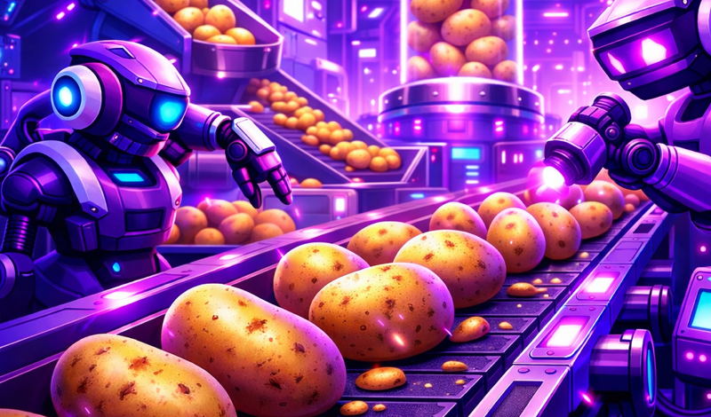 Обложка игры «Картофельная Фабрика»