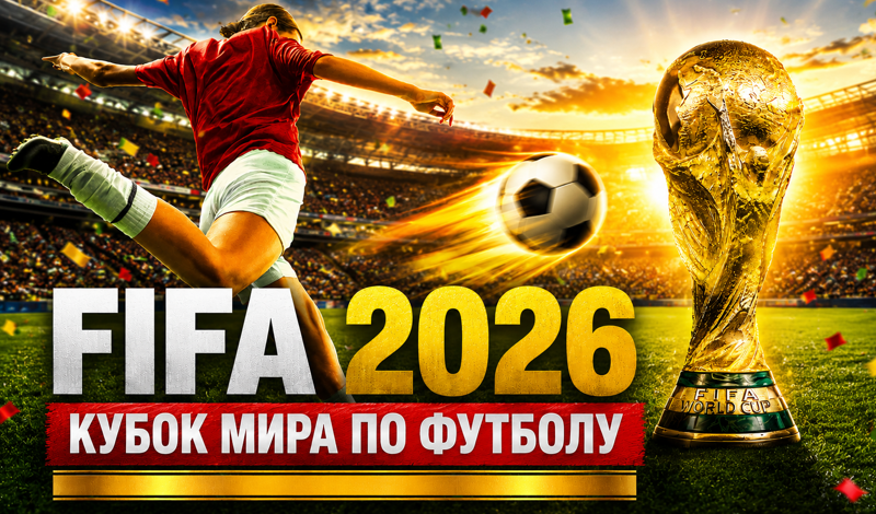 Обложка игры «FIFA 2026 - кубок мира по футболу»