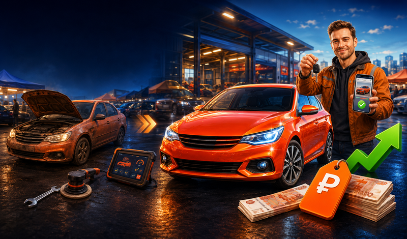 Обложка игры «Автоперекуп: Рынок России»
