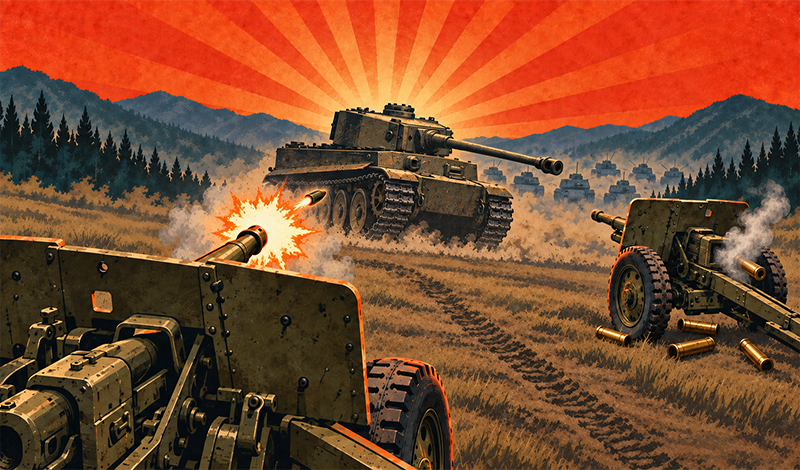 Обложка игры «Артиллерия Против Танков Онлайн»