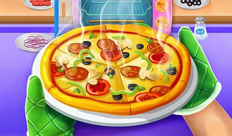 Обложка игры «Хорошая пицца - готовка еды для детей»