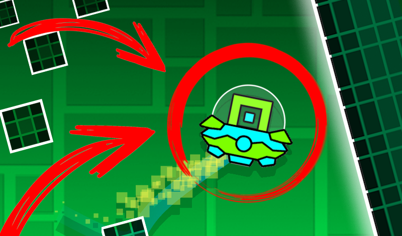 Обложка игры «Geometry Dash: UFO 2D»