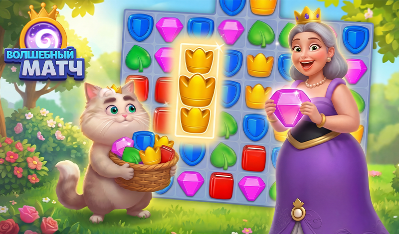 Обложка игры «Волшебный матч»