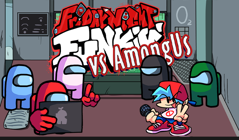 Обложка игры «FNF vs AmongUs»