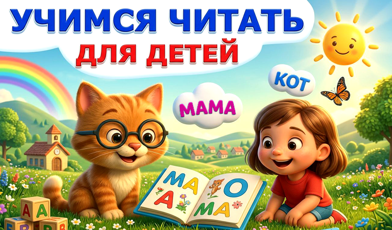 Обложка игры «Учимся читать для детей»