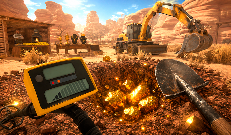 Обложка игры «Gold Rush: Симулятор Золота 3D»
