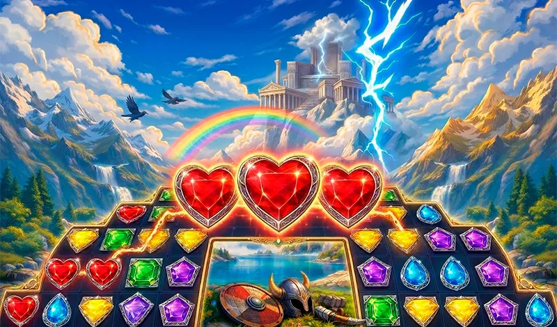 Обложка игры «3 в ряд: Замок Короля!»