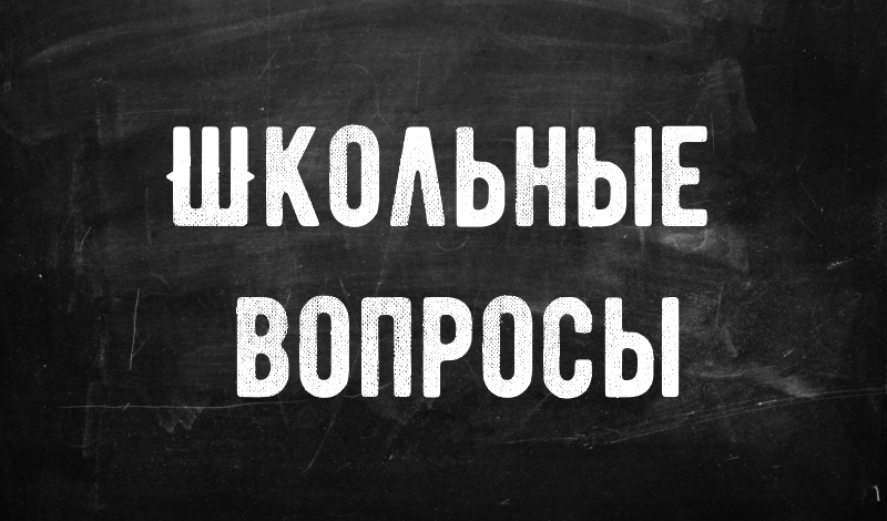 Обложка игры «Школьные вопросы»