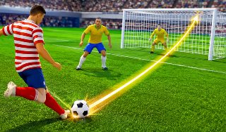 Обложка игры «Футбольный симулятор прицеливания в 3D»