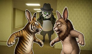 Обложка игры «Детектив Панда: Спасение Черемши из Закулисья»