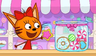 Обложка игры «Три кота. Конфетки. Слияние»