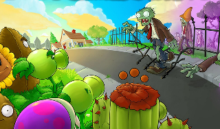 Обложка игры «Растения против зомби: фьюжен мод»