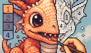 Обложка игры «Раскраска: рисуй по номерам»