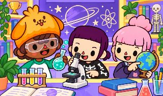 Обложка игры «Тока Мир: Школа»