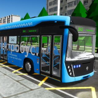 Обложка игры «Симулятор Московского Автобуса»