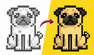 Обложка игры «Раскраска по Номерам. Pixel House»