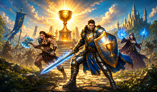 Обложка игры «Воины Грааля»