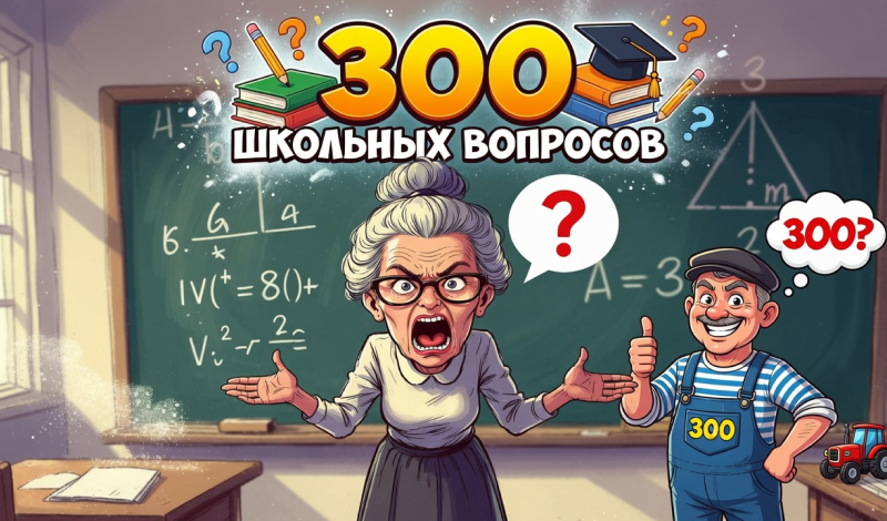 Обложка игры «300 Школьных Вопросов»