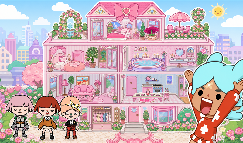 Обложка игры «Тока Мир: Построй Дом Мечты»