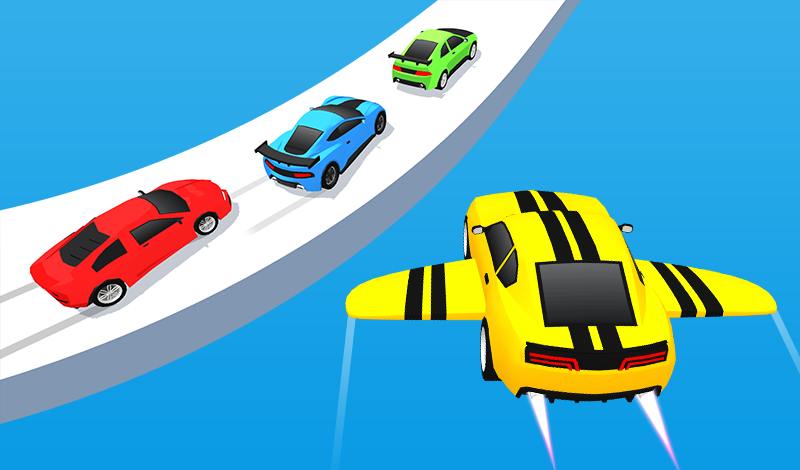 Обложка игры «Небесная гонка 3D»
