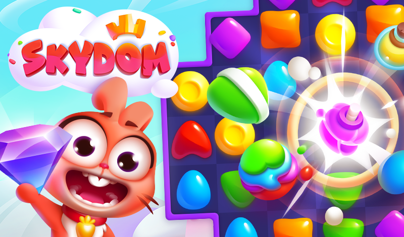 Обложка игры «Скайдом - Три в Ряд!»