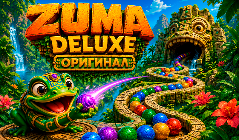 Обложка игры «Zuma Deluxe Оригинал»