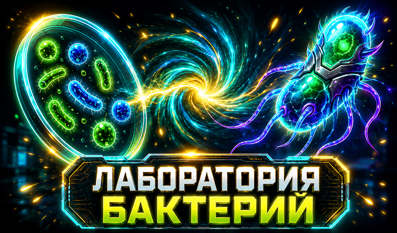 Обложка игры «Лаборатория бактерий»